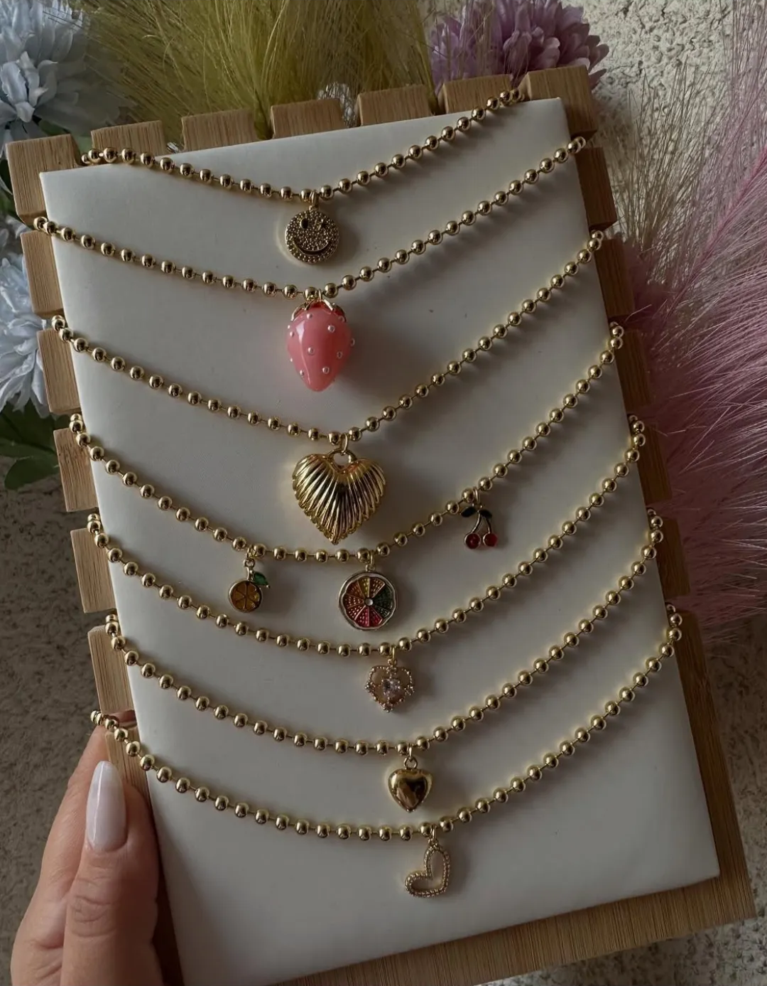 Inicio Cadena Golden Charms Collection